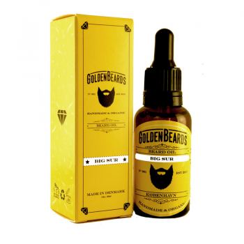 Golden Beards Økologiske Skjeggolje - Big Sur (30 ml)